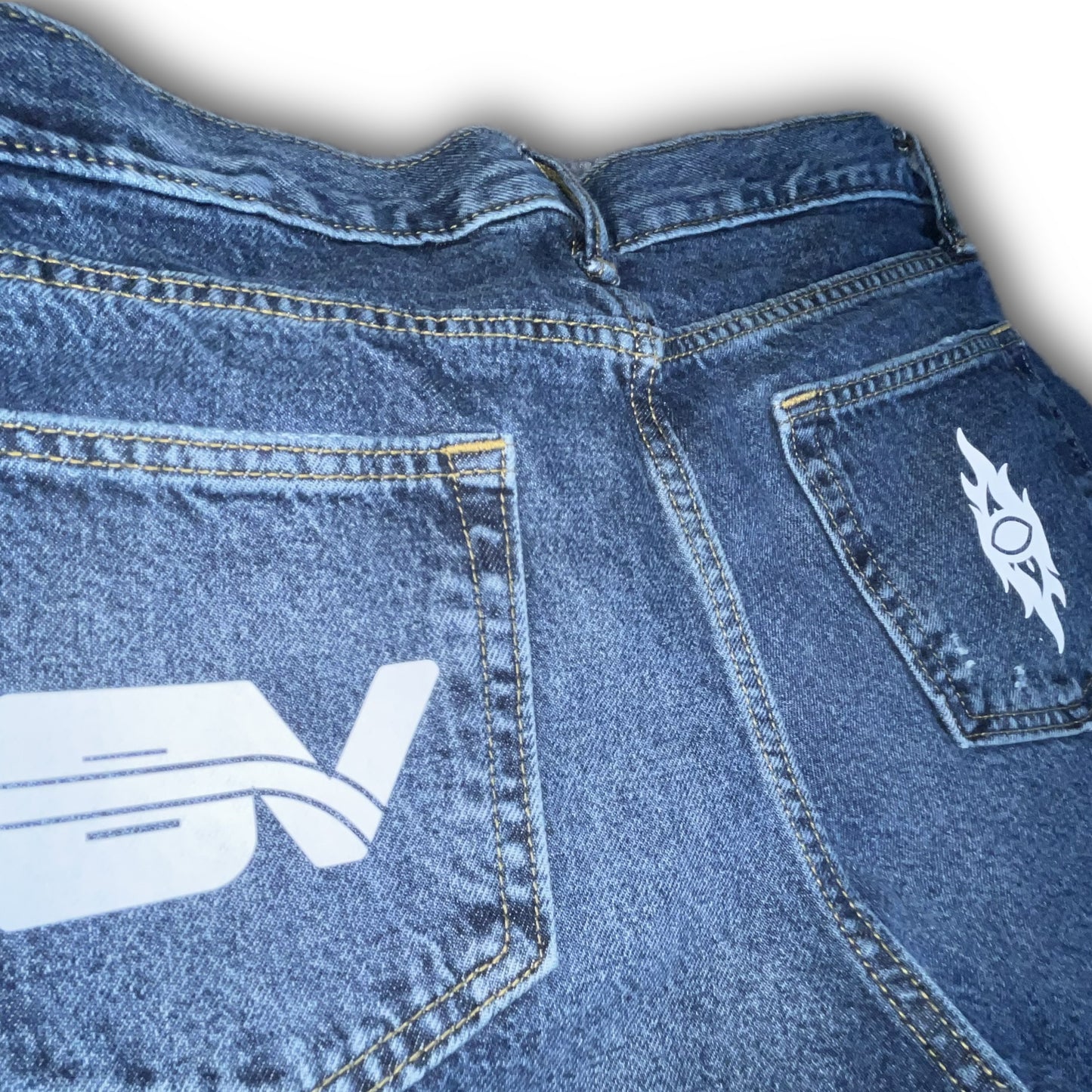 BV 'Half & Half' Reworked Denim