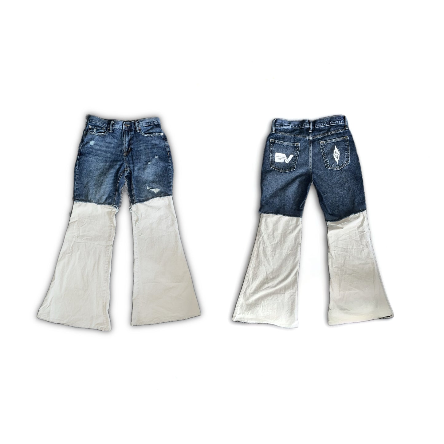 BV 'Half & Half' Reworked Denim