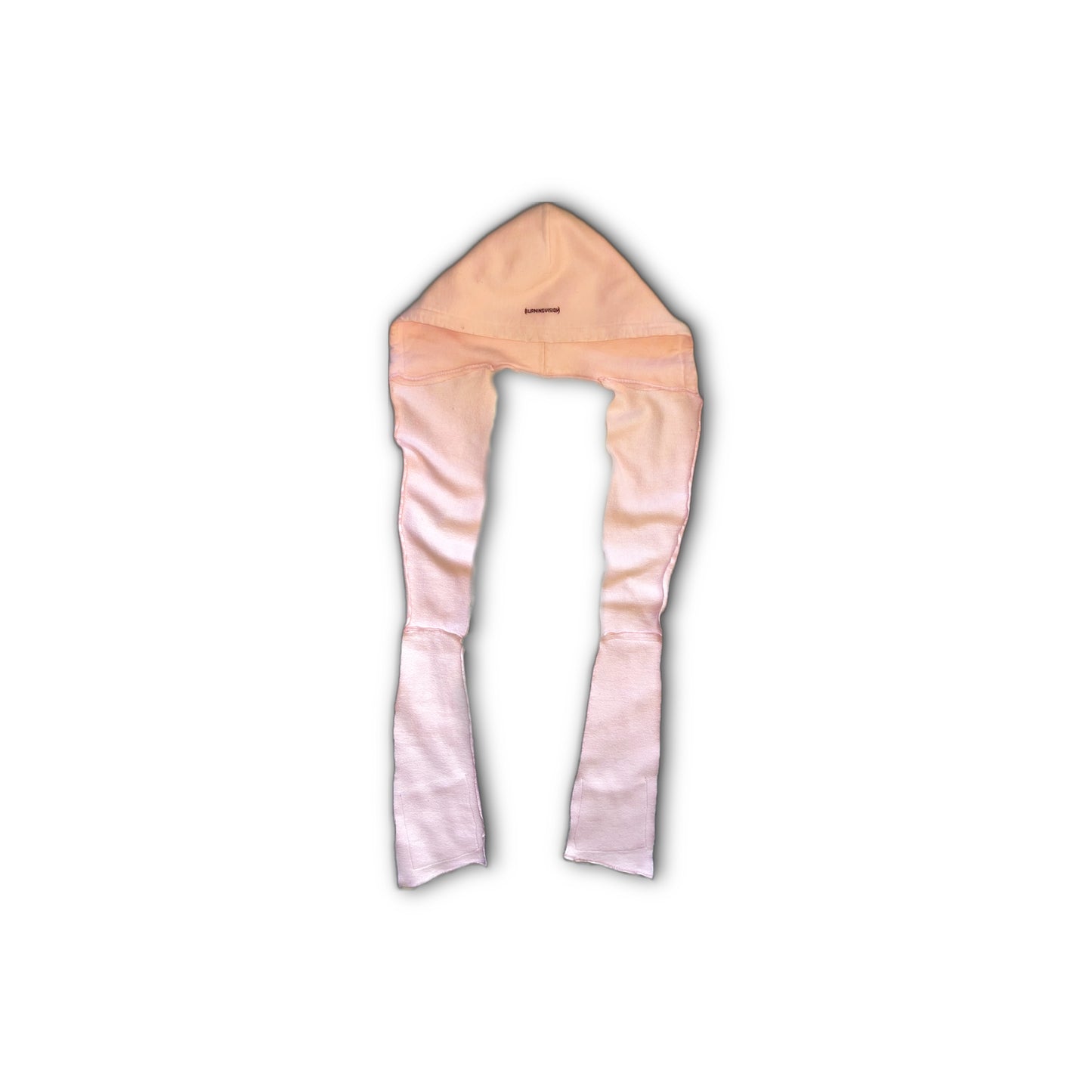 BV Pink Upcycled Hooded Scarf