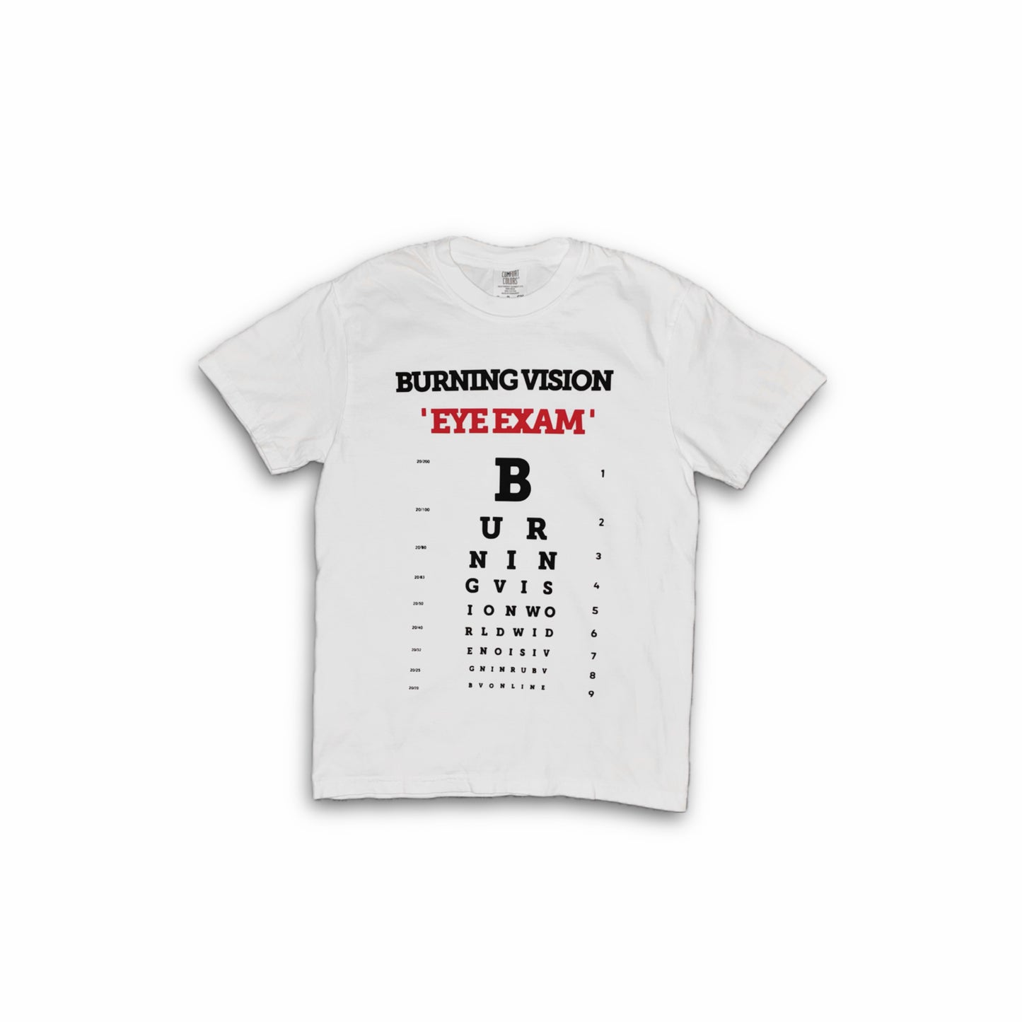 Burning Vision 'Eye Exam' T-Shirt
