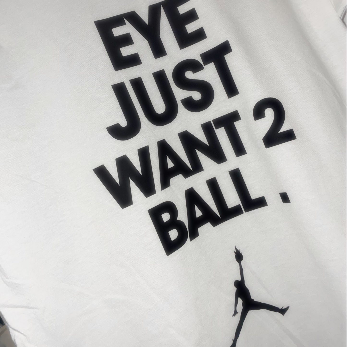 BV 'Eye Just Want 2 Ball' Air Vision T-Shirt