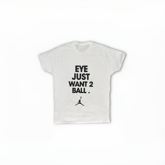 BV 'Eye Just Want 2 Ball' Air Vision T-Shirt