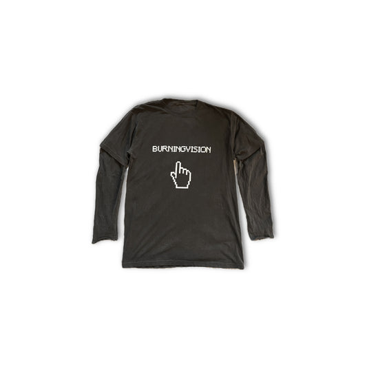 Burning Vision 'Cursor' Longsleeve Layered T-Shirt